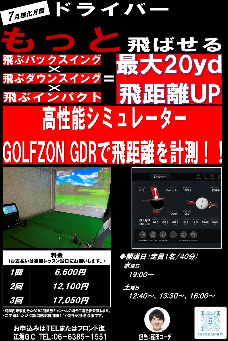 篠田ドライバー